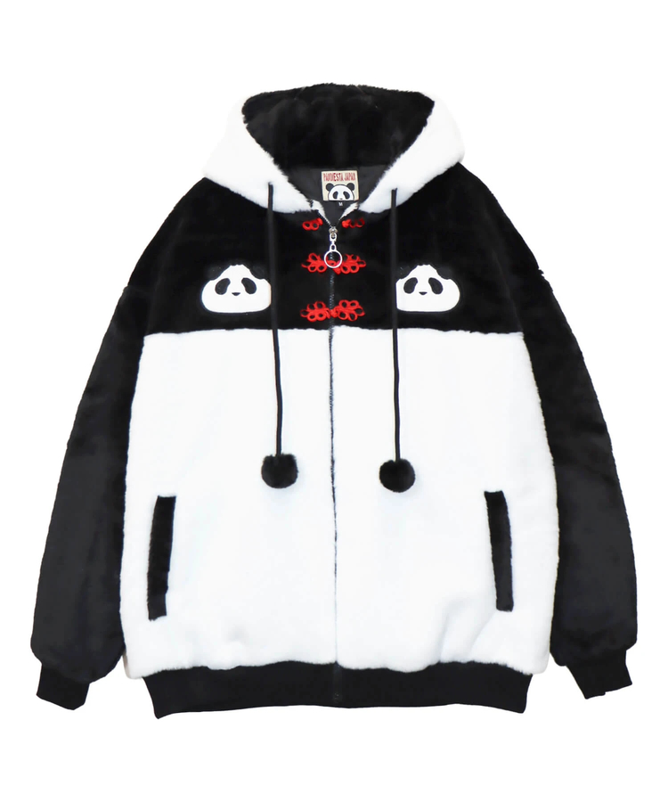PANDIESTA(パンディエスタ) |SB PANDIESTA なりきり中華パンダ フェイクファー ブルゾン(595100 MENS/WOMENS)