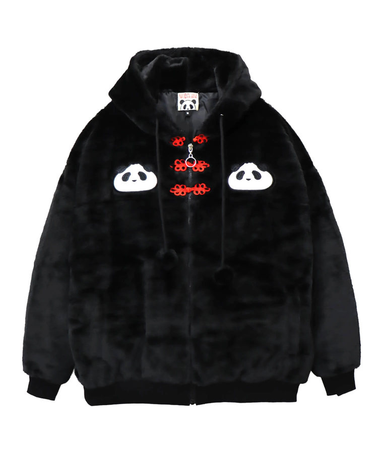 PANDIESTA(パンディエスタ) |SB PANDIESTA なりきり中華パンダ フェイクファー ブルゾン(595100 MENS/WOMENS)