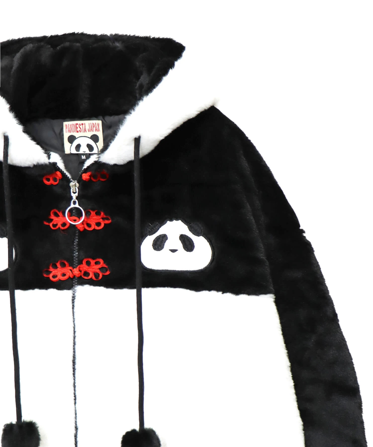 PANDIESTA(パンディエスタ) |SB PANDIESTA なりきり中華パンダ フェイクファー ブルゾン(595100 MENS/WOMENS)