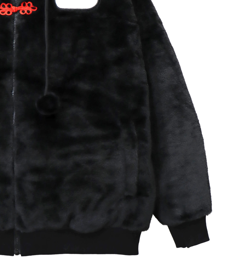 PANDIESTA(パンディエスタ) |SB PANDIESTA なりきり中華パンダ フェイクファー ブルゾン(595100 MENS/WOMENS)