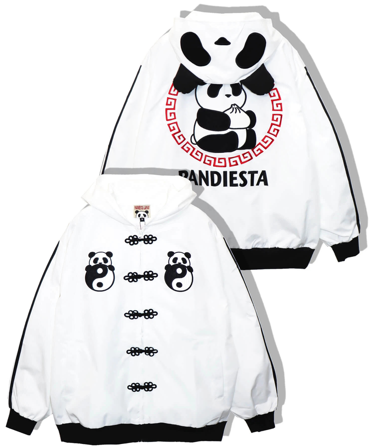 PANDIESTA(パンディエスタ) |SB PANDIESTA なりきり中華パンダ パーカー ブルゾン(595102 MENS/WOMENS)
