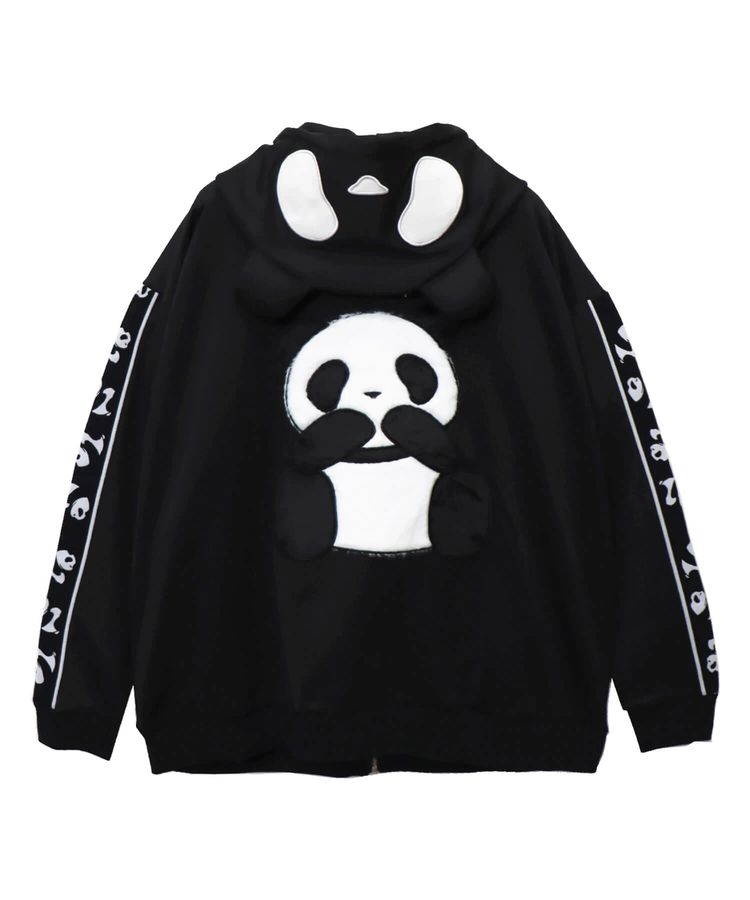 PANDIESTA(パンディエスタ) |SB PANDIESTA ぬいぐるみパンダ フルジップ パーカー (595103 MENS/WOMENS)