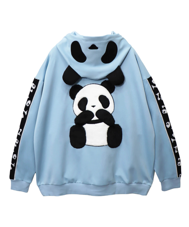 PANDIESTA(パンディエスタ) |SB PANDIESTA ぬいぐるみパンダ フルジップ パーカー (595103 MENS/WOMENS)