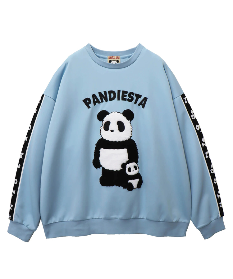 PANDIESTA(パンディエスタ) |SB PANDIESTA ぬいぐるみパンダ プルオーバー (595105 MENS/WOMENS)