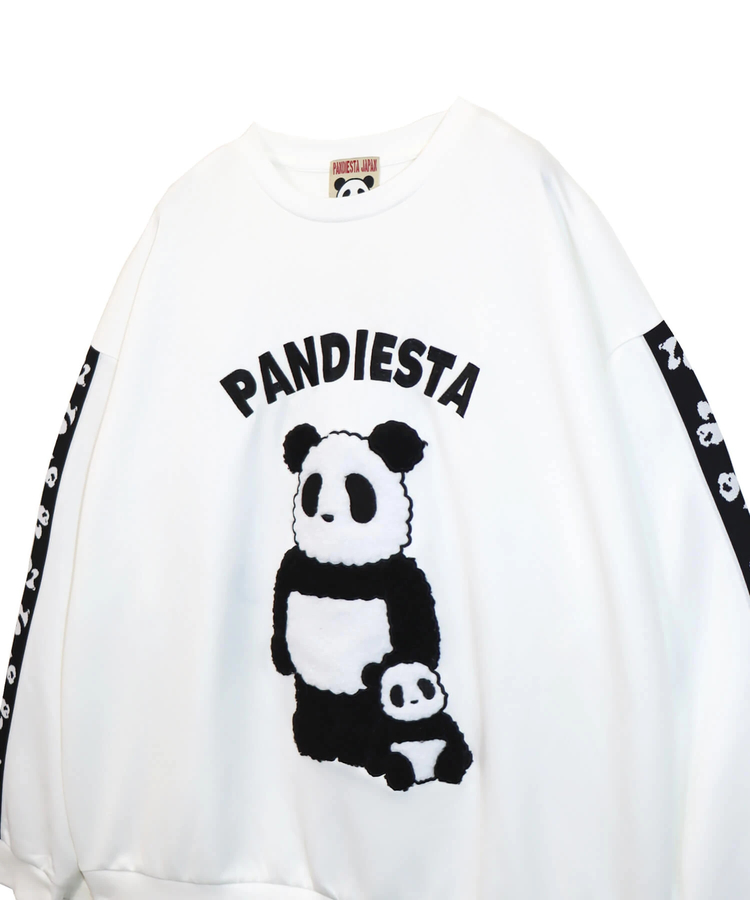 PANDIESTA(パンディエスタ) |SB PANDIESTA ぬいぐるみパンダ プルオーバー (595105 MENS/WOMENS)