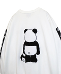 PANDIESTA(パンディエスタ) |SB PANDIESTA ぬいぐるみパンダ プルオーバー (595105 MENS/WOMENS)