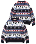 PANDIESTA(パンディエスタ) |SB 熊猫謹製 ノルディック パンダ ジャガード クルー ニット(595959 MENS/WOMENS)