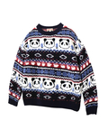 PANDIESTA(パンディエスタ) |SB 熊猫謹製 ノルディック パンダ ジャガード クルー ニット(595959 MENS/WOMENS)