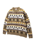 PANDIESTA(パンディエスタ) |SB 熊猫謹製 ノルディック パンダ ジャガード クルー ニット(595959 MENS/WOMENS)
