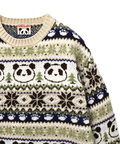 PANDIESTA(パンディエスタ) |SB 熊猫謹製 ノルディック パンダ ジャガード クルー ニット(595959 MENS/WOMENS)