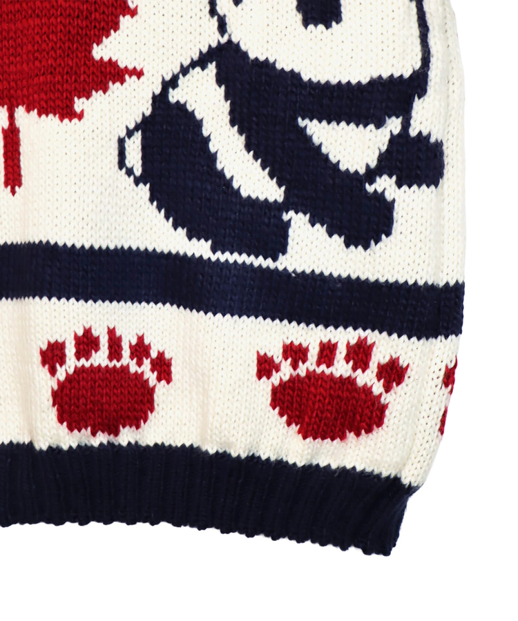 SB 熊猫謹製 カナディアン パンダ カウチン カーディガン ジャケット