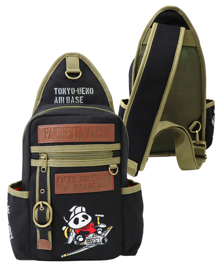 SB 熊猫謹製 ミリタリー ワンショルダー バッグ（595900 MENS/WOMENS
