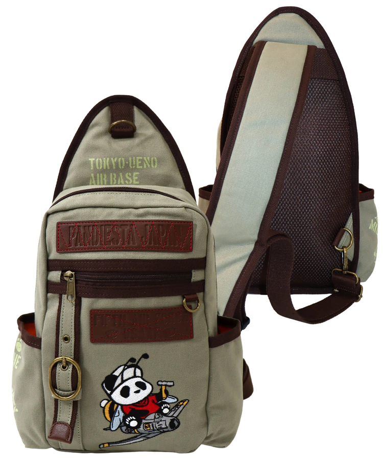 SB 熊猫謹製 ミリタリー ワンショルダー バッグ（595900 MENS/WOMENS