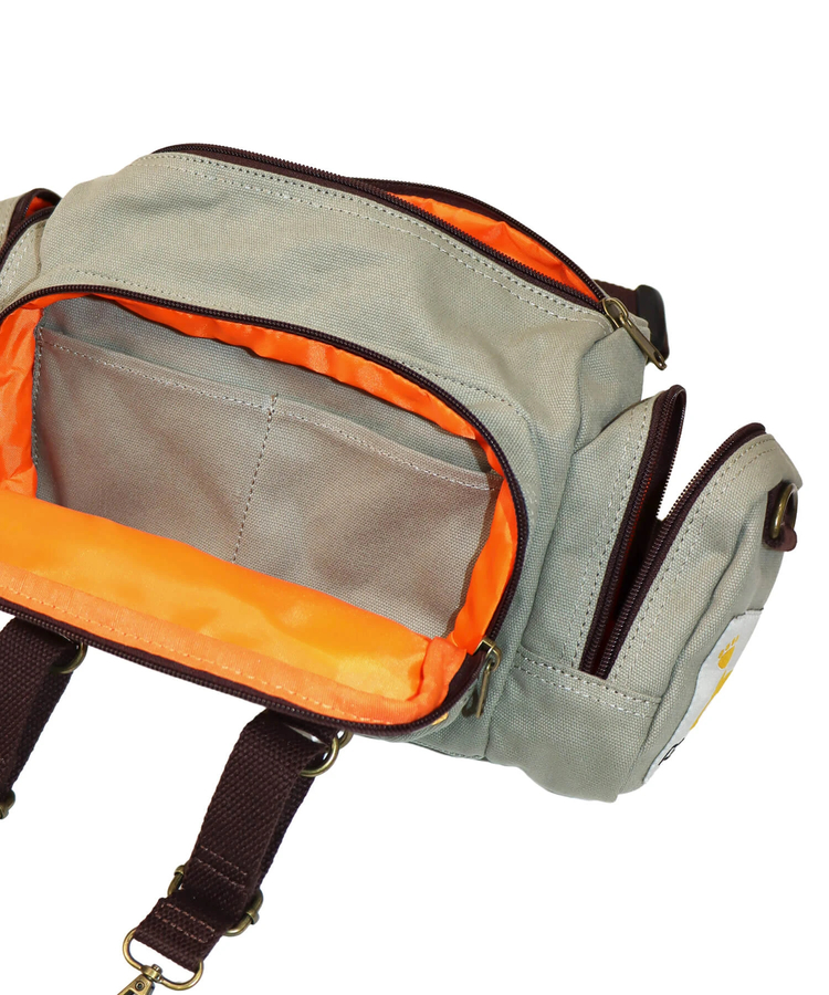 SB 熊猫謹製 ミリタリー ドラム型 ウエストバッグ（595901 MENS/WOMENS