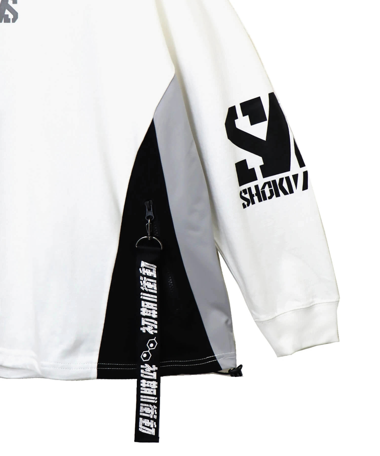 PANDIESTA(パンディエスタ) |SB 初期衝動 ストラップ リフレクター ロングスリーブTシャツ(595850 MENS/WOMENS)