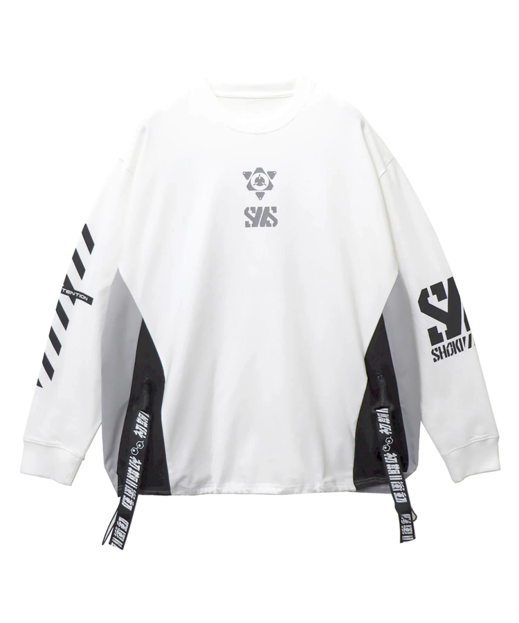 PANDIESTA(パンディエスタ) |SB 初期衝動 ストラップ リフレクター ロングスリーブTシャツ(595850 MENS/WOMENS)