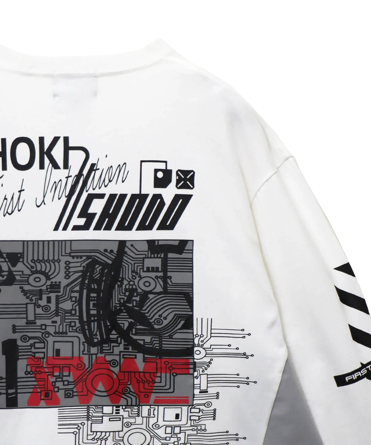 PANDIESTA(パンディエスタ) |SB 初期衝動 ストラップ リフレクター ロングスリーブTシャツ(595850 MENS/WOMENS)