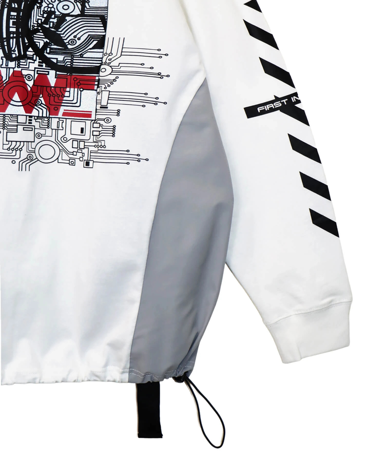 PANDIESTA(パンディエスタ) |SB 初期衝動 ストラップ リフレクター ロングスリーブTシャツ(595850 MENS/WOMENS)