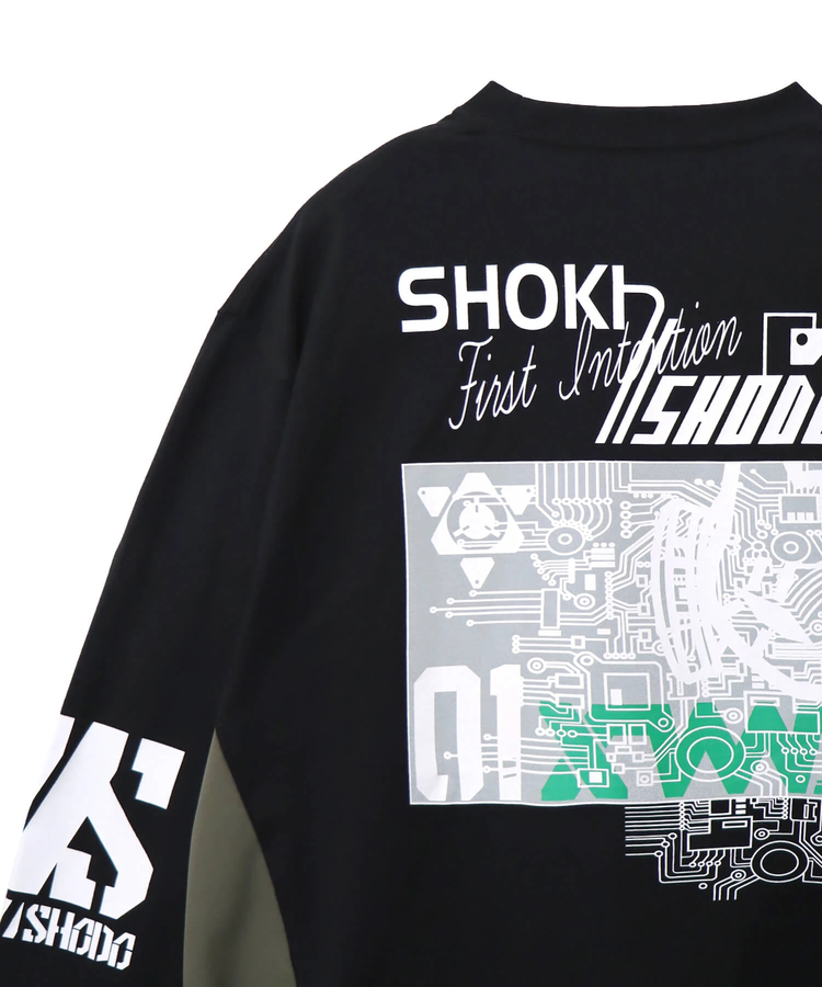 PANDIESTA(パンディエスタ) |SB 初期衝動 ストラップ リフレクター ロングスリーブTシャツ(595850 MENS/WOMENS)