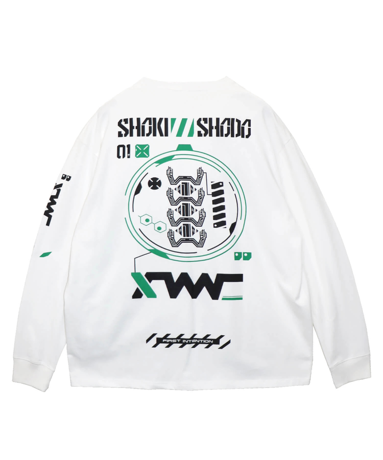 PANDIESTA(パンディエスタ) |SB 初期衝動 カーボンライクポケット ロングスリーブTシャツ(595851 MENS/WOMENS)