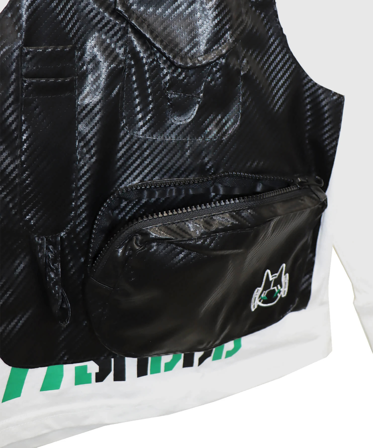 PANDIESTA(パンディエスタ) |SB 初期衝動 カーボンライクポケット ロングスリーブTシャツ(595851 MENS/WOMENS)