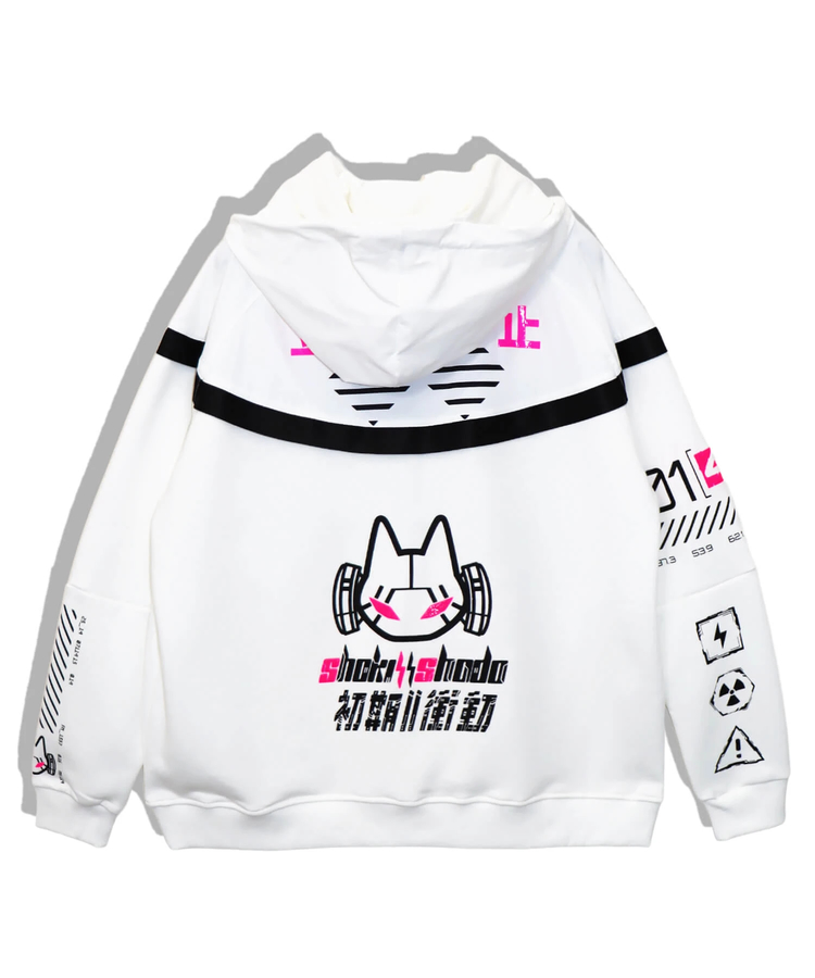 PANDIESTA(パンディエスタ) |SB 初期衝動 異素材切替 ダブルフード プルパーカー(595950 MENS/WOMENS)