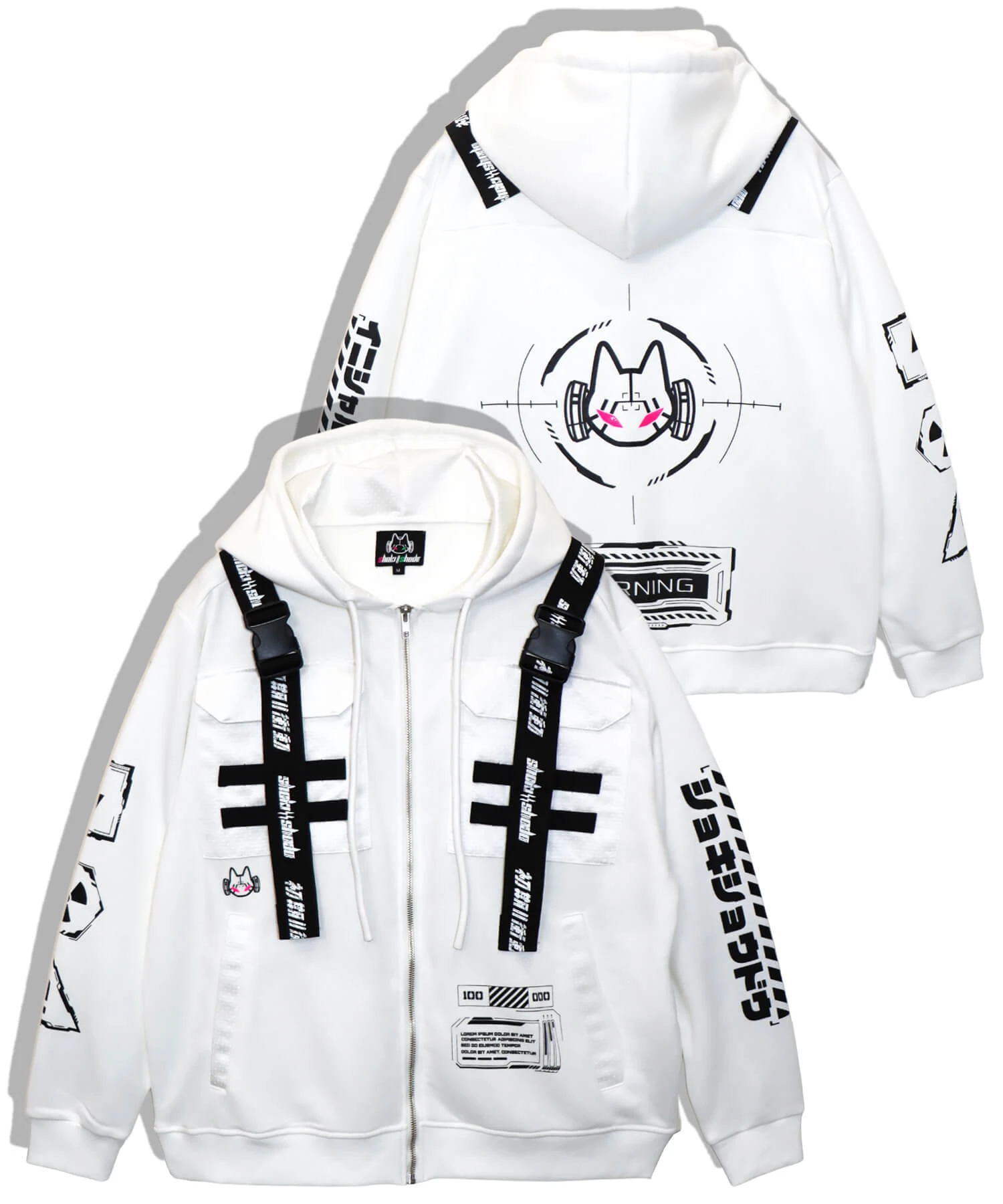 SB 初期衝動 ハーネスストラップ フルジップ パーカー(595951 MENS