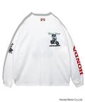 PANDIESTA(パンディエスタ) |SB Honda Pandiesta Little CUB カフェブレイク ロングスリーブ Tシャツ(595500 MENS/WOMENS)