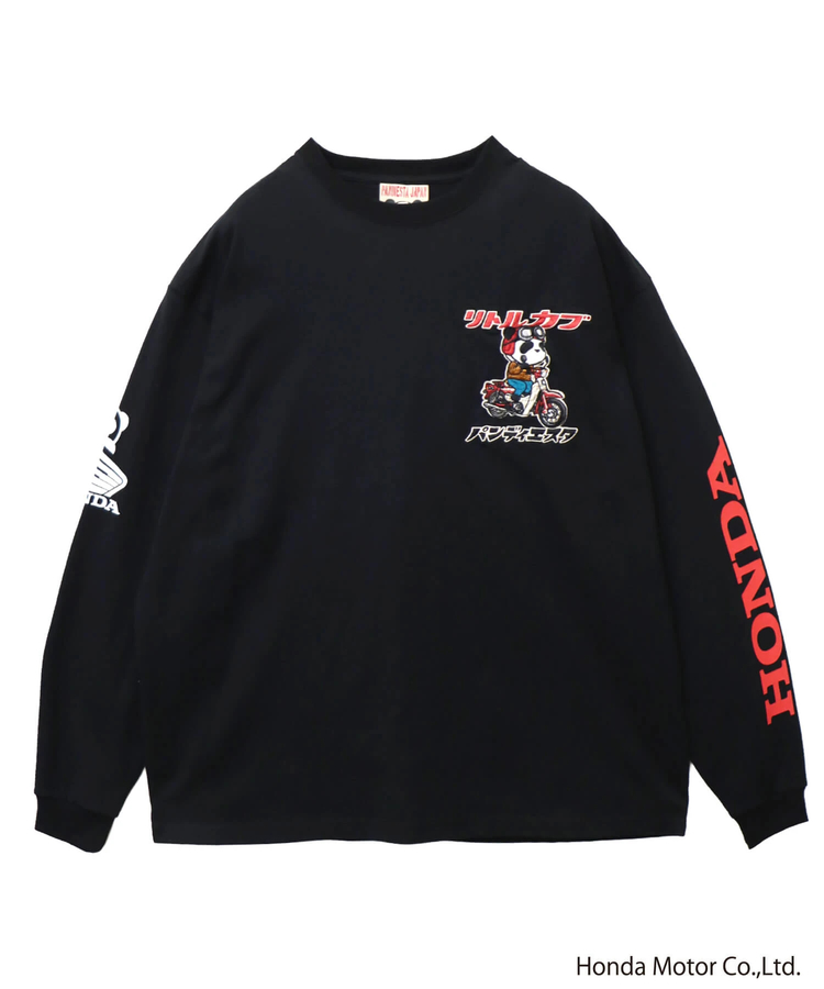 PANDIESTA(パンディエスタ) |SB Honda Pandiesta Little CUB カフェブレイク ロングスリーブ Tシャツ(595500 MENS/WOMENS)