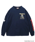 PANDIESTA(パンディエスタ) |SB Honda Pandiesta Little CUB カフェブレイク ロングスリーブ Tシャツ(595500 MENS/WOMENS)