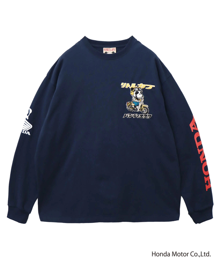 PANDIESTA(パンディエスタ) |SB Honda Pandiesta Little CUB カフェブレイク ロングスリーブ Tシャツ(595500 MENS/WOMENS)
