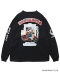 PANDIESTA(パンディエスタ) |SB Honda Pandiesta Little CUB カフェブレイク ロングスリーブ Tシャツ(595500 MENS/WOMENS)
