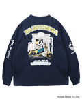 PANDIESTA(パンディエスタ) |SB Honda Pandiesta Little CUB カフェブレイク ロングスリーブ Tシャツ(595500 MENS/WOMENS)