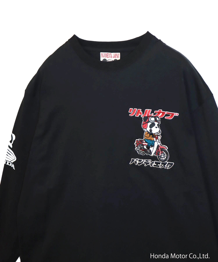 PANDIESTA(パンディエスタ) |SB Honda Pandiesta Little CUB カフェブレイク ロングスリーブ Tシャツ(595500 MENS/WOMENS)
