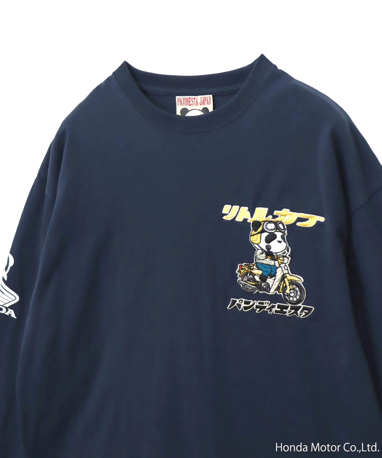PANDIESTA(パンディエスタ) |SB Honda Pandiesta Little CUB カフェブレイク ロングスリーブ Tシャツ(595500 MENS/WOMENS)
