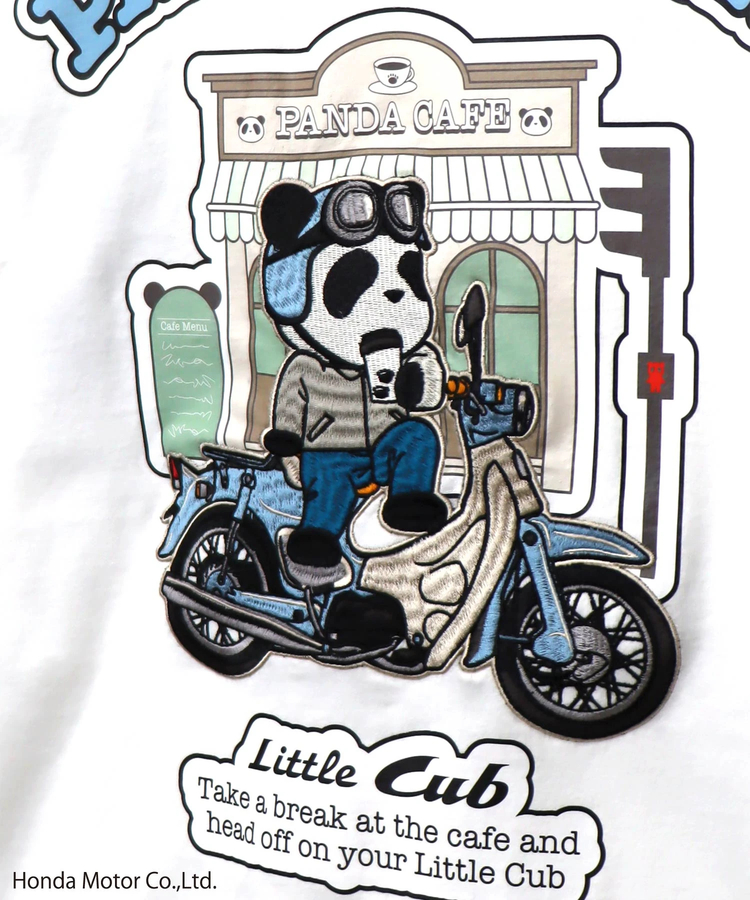 PANDIESTA(パンディエスタ) |SB Honda Pandiesta Little CUB カフェブレイク ロングスリーブ Tシャツ(595500 MENS/WOMENS)