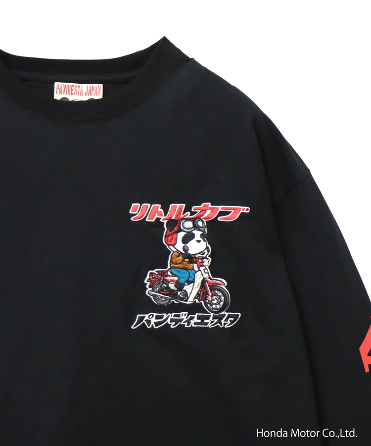 PANDIESTA(パンディエスタ) |SB Honda Pandiesta Little CUB カフェブレイク ロングスリーブ Tシャツ(595500 MENS/WOMENS)