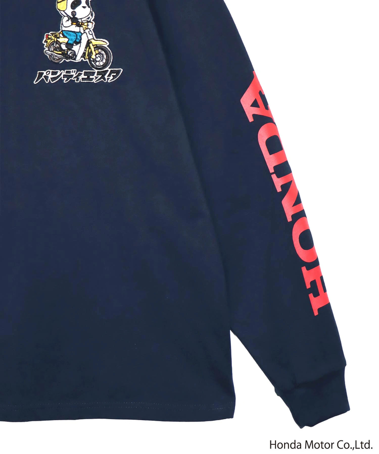 PANDIESTA(パンディエスタ) |SB Honda Pandiesta Little CUB カフェブレイク ロングスリーブ Tシャツ(595500 MENS/WOMENS)