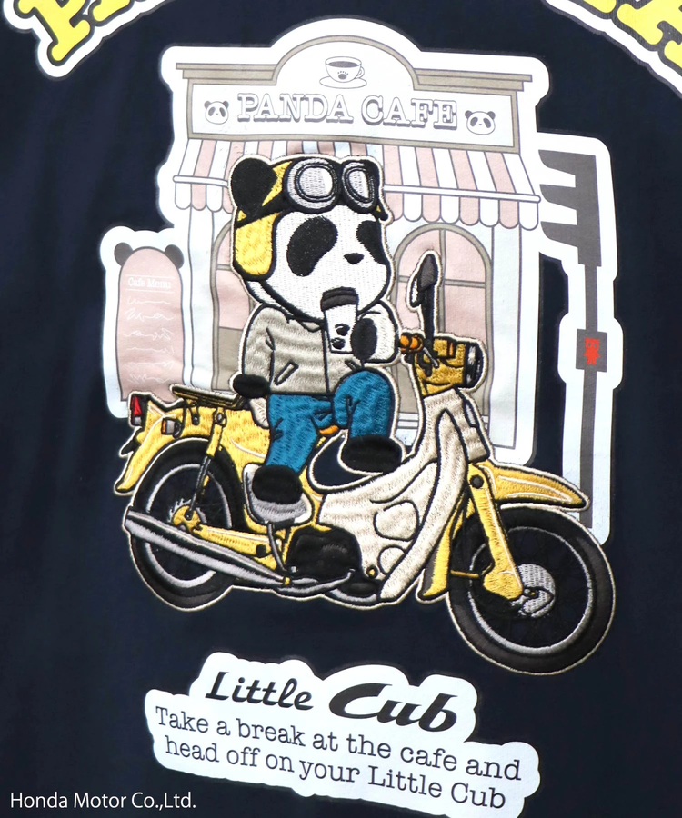 PANDIESTA(パンディエスタ) |SB Honda Pandiesta Little CUB カフェブレイク ロングスリーブ Tシャツ(595500 MENS/WOMENS)