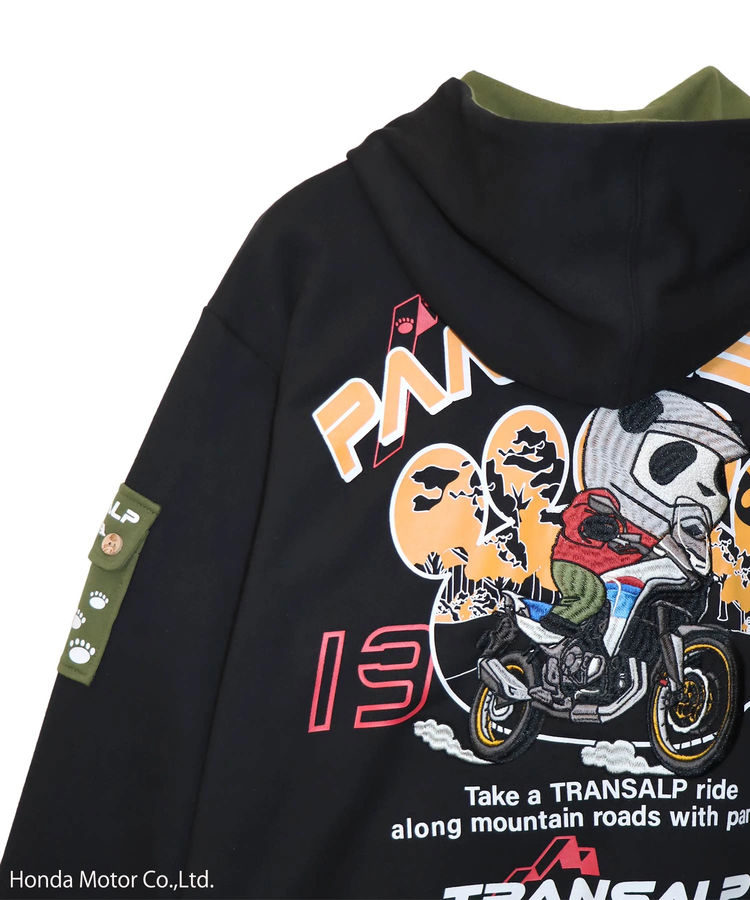 PANDIESTA(パンディエスタ) |SB Honda Pandiesta TRANSALP マウンテンライド フルジップパーカー(595502 MENS/WOMENS)