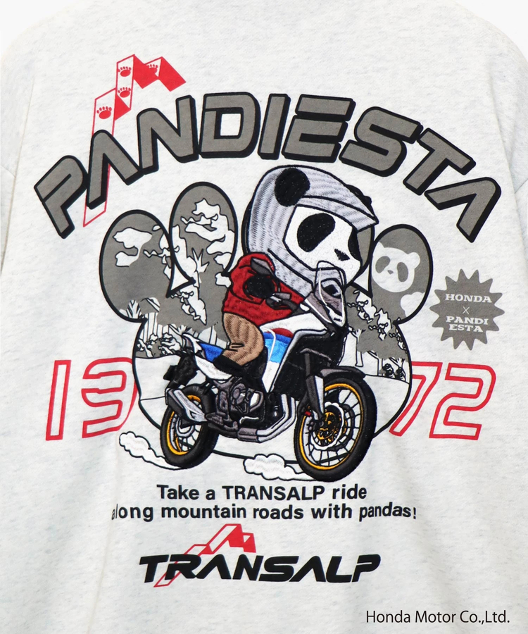 PANDIESTA(パンディエスタ) |SB Honda Pandiesta TRANSALP マウンテンライド フルジップパーカー(595502 MENS/WOMENS)