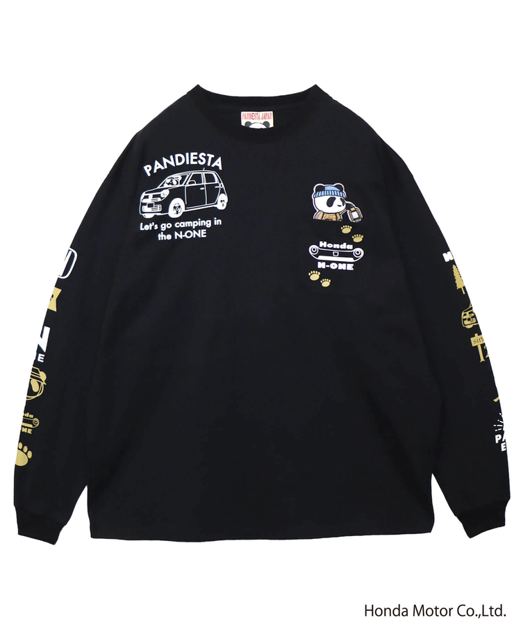PANDIESTA(パンディエスタ) |SB Honda Pandiesta N-ONE Go To CAMP ロングスリーブ Tシャツ(595501 MENS/WOMENS)