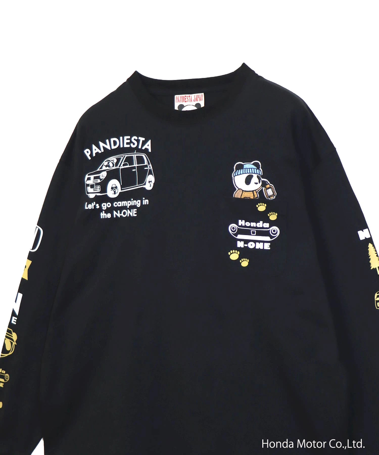 PANDIESTA(パンディエスタ) |SB Honda Pandiesta N-ONE Go To CAMP ロングスリーブ Tシャツ(595501 MENS/WOMENS)