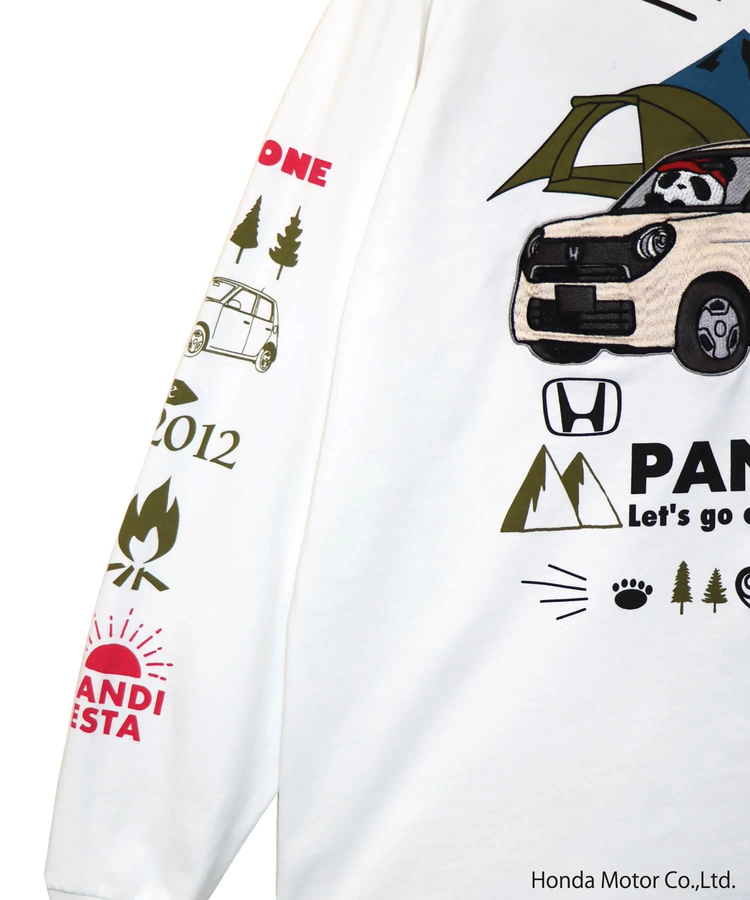 PANDIESTA(パンディエスタ) |SB Honda Pandiesta N-ONE Go To CAMP ロングスリーブ Tシャツ(595501 MENS/WOMENS)