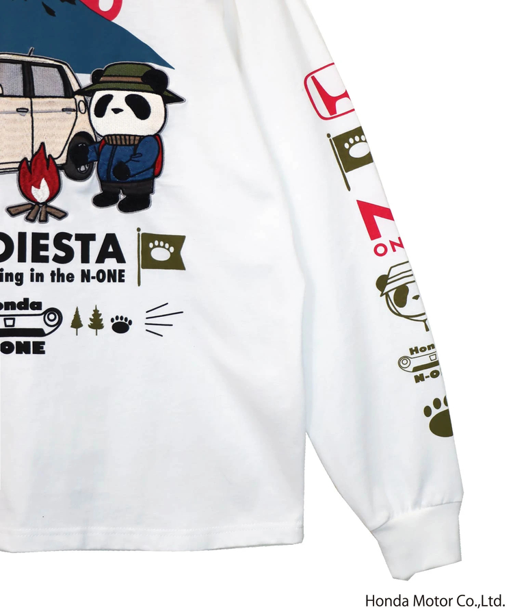 PANDIESTA(パンディエスタ) |SB Honda Pandiesta N-ONE Go To CAMP ロングスリーブ Tシャツ(595501 MENS/WOMENS)