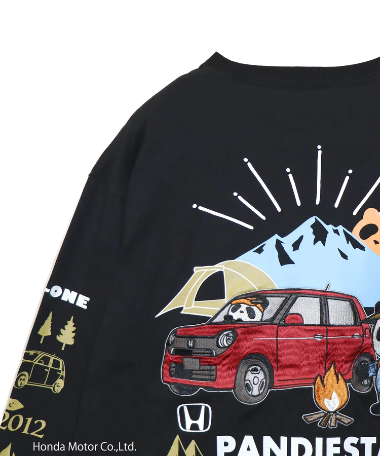 PANDIESTA(パンディエスタ) |SB Honda Pandiesta N-ONE Go To CAMP ロングスリーブ Tシャツ(595501 MENS/WOMENS)