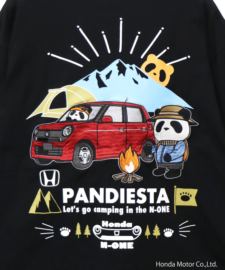 PANDIESTA(パンディエスタ) |SB Honda Pandiesta N-ONE Go To CAMP ロングスリーブ Tシャツ(595501 MENS/WOMENS)