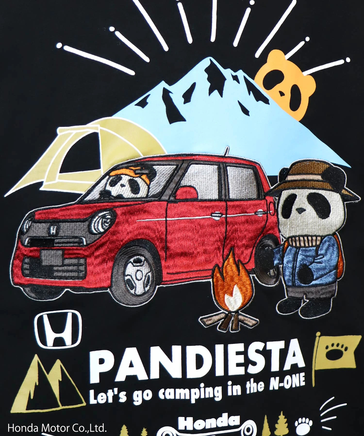 PANDIESTA(パンディエスタ) |SB Honda Pandiesta N-ONE Go To CAMP ロングスリーブ Tシャツ(595501 MENS/WOMENS)