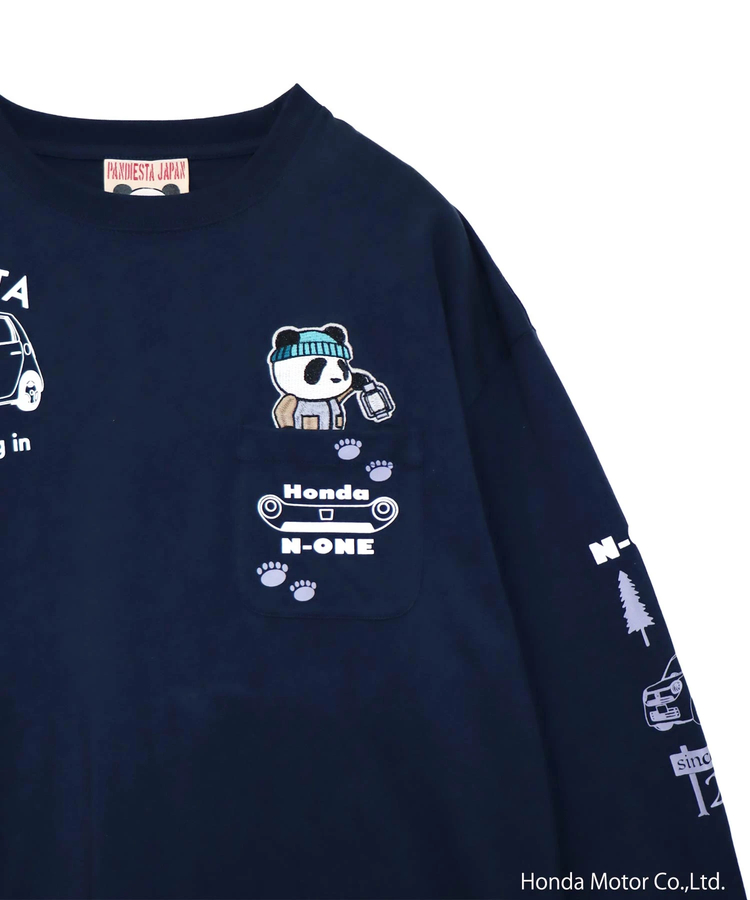 PANDIESTA(パンディエスタ) |SB Honda Pandiesta N-ONE Go To CAMP ロングスリーブ Tシャツ(595501 MENS/WOMENS)