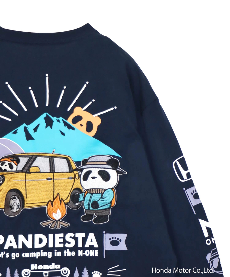 PANDIESTA(パンディエスタ) |SB Honda Pandiesta N-ONE Go To CAMP ロングスリーブ Tシャツ(595501 MENS/WOMENS)